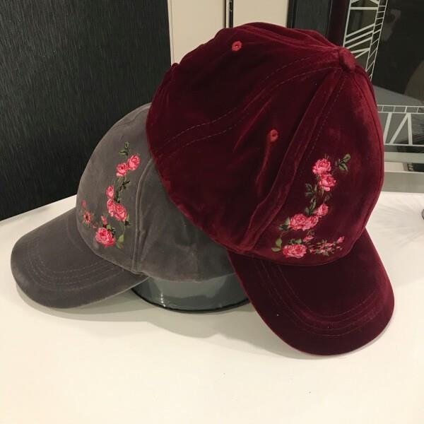 کلاه مخمل زنانه مدل Flower